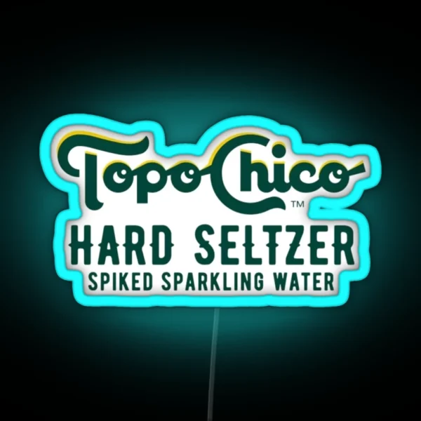 Topo Chico Hard Seltzer RGB Neon Sign