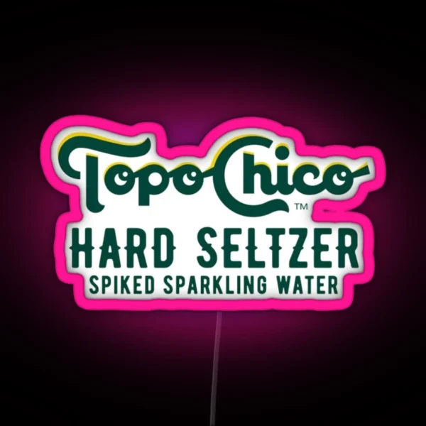 Topo Chico Hard Seltzer RGB Neon Sign