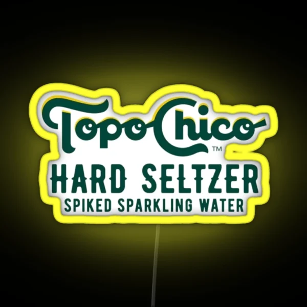 Topo Chico Hard Seltzer RGB Neon Sign