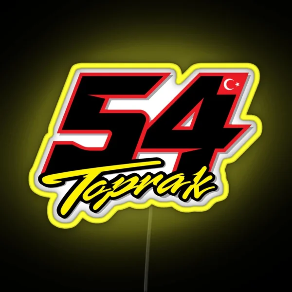 Toprak Razgatlioglu 54 RGB Neon Sign