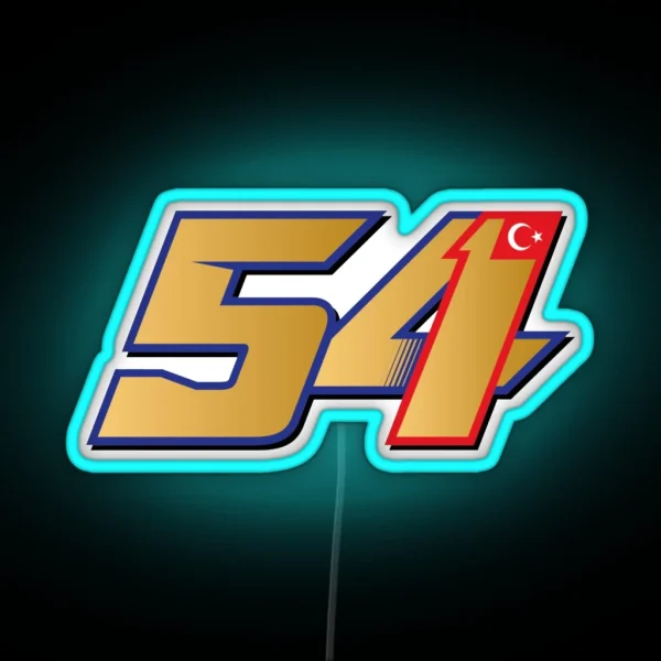 Toprak Razgatlioglu 54 RGB Neon Sign