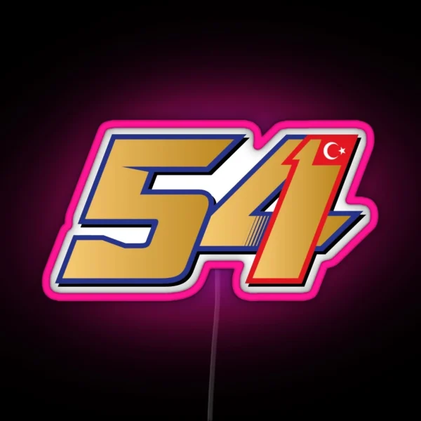 Toprak Razgatlioglu 54 RGB Neon Sign