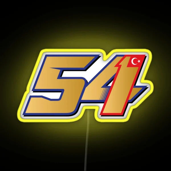 Toprak Razgatlioglu 54 RGB Neon Sign
