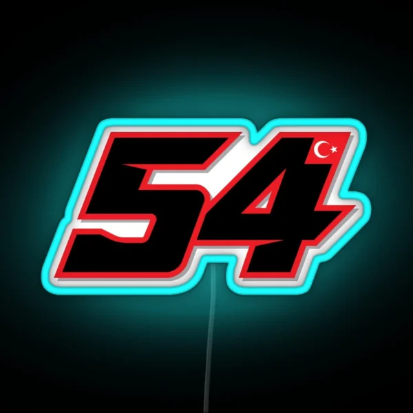 Toprak Razgatlioglu 54 RGB Neon Sign