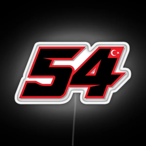 Toprak Razgatlioglu 54 RGB Neon Sign