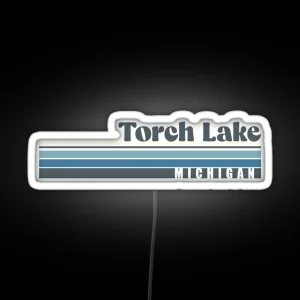 Torch Lake Michigan RGB Neon Sign