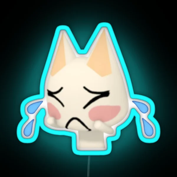 Toro Crying RGB Neon Sign