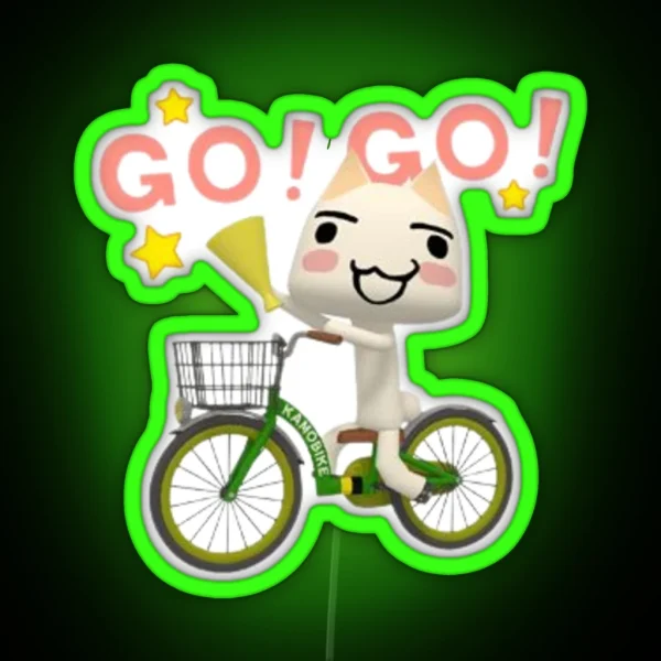 Toro Riding Bike RGB Neon Sign