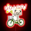 Neon Toro Bike Ride Sign with Colorful LED Lighting Effect