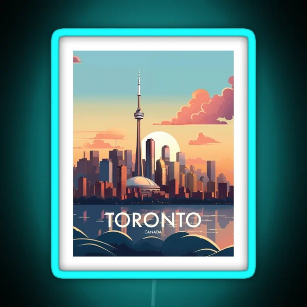 TORONTO RGB Neon Sign