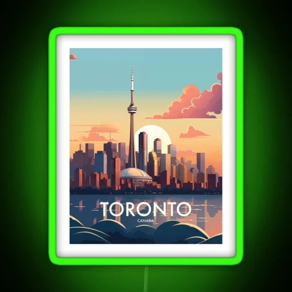 TORONTO RGB Neon Sign