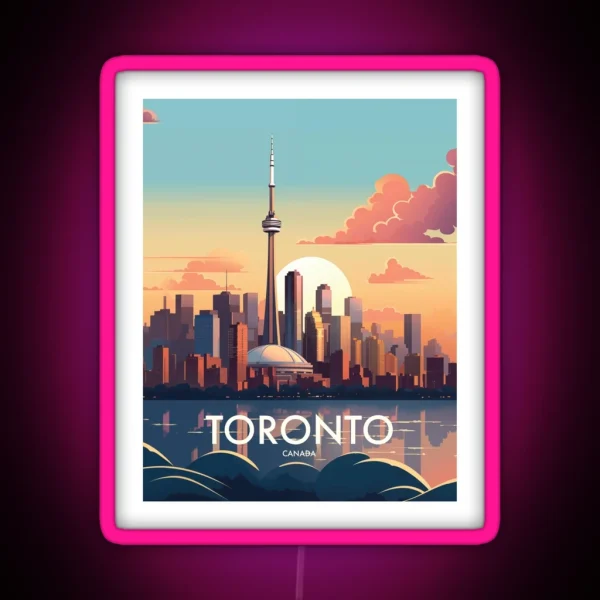 TORONTO RGB Neon Sign