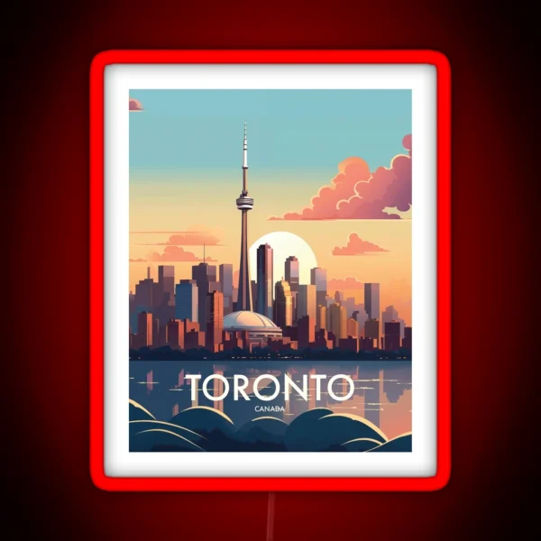 TORONTO RGB Neon Sign
