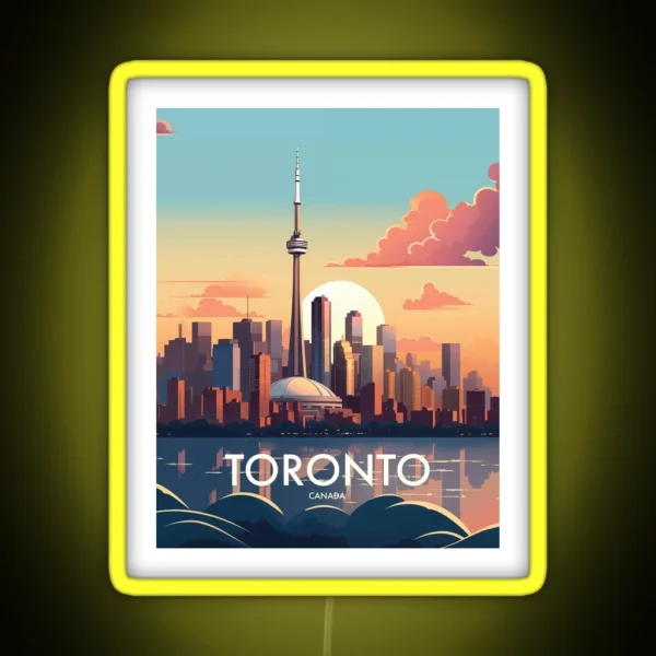 TORONTO RGB Neon Sign