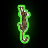 Whimsical Tortoiseshell Feline Decor Accent Wall Art Neon Sign Home
