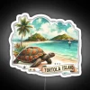 Vibrant, customizable, island-inspired Tortola RGB LED display neon signage