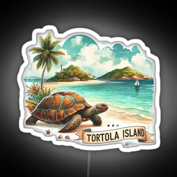 Tortola RGB Neon Sign