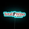 Vintage Total Wino 90s Neon Sign Bar Decor Retro Collectible
