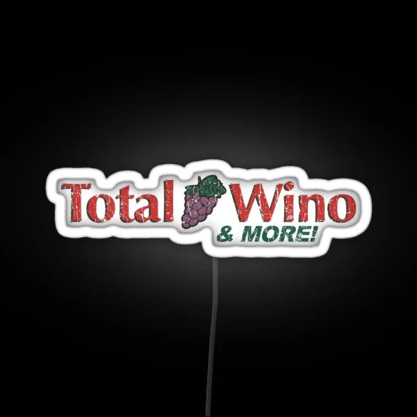 Total Wino And More 1991 RGB Neon Sign
