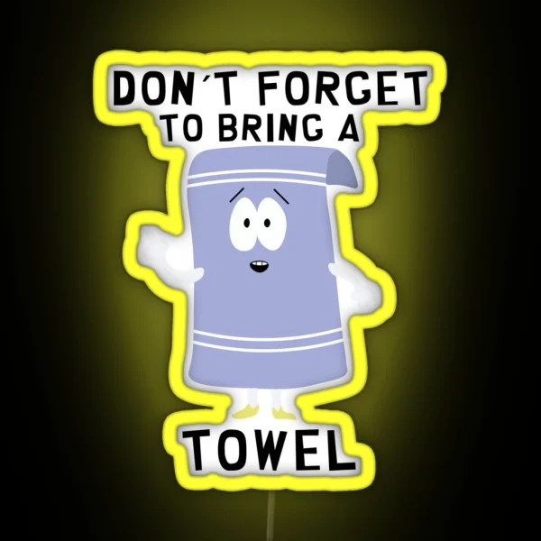 Towelie Towelie South Park RGB Neon Sign