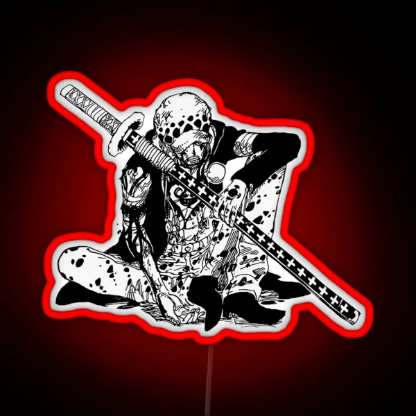 Trafalgar Law One Piece RGB Neon Sign