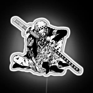 Trafalgar Law One Piece RGB Neon Sign