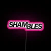 Radiant Trafalgar Law Shambles Neon Sign with Vibrant RGB Lighting Effects
