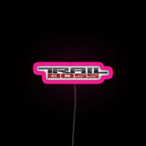 Trail Boss Logo RGB Neon Sign