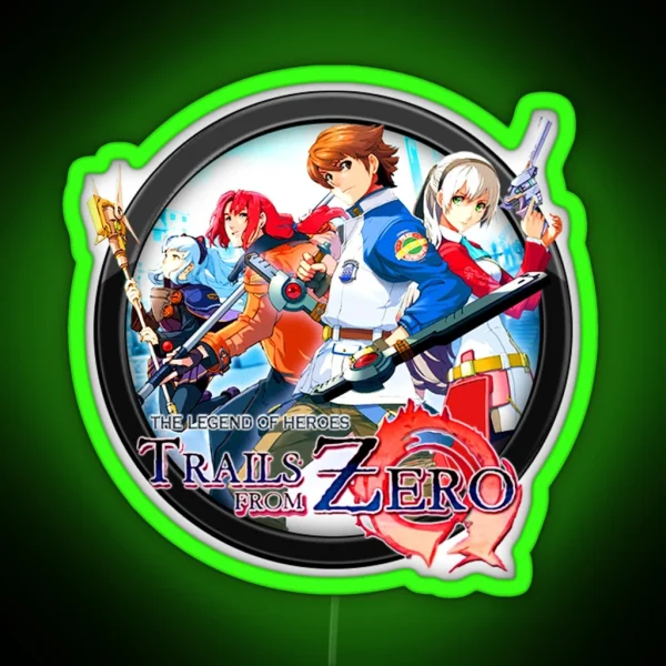 TRAILS OF COLD STEEL XVIII RGB Neon Sign
