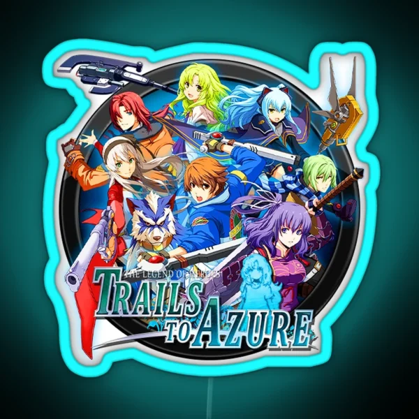 TRAILS OF COLD STEEL XX RGB Neon Sign