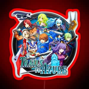 TRAILS OF COLD STEEL XX RGB Neon Sign