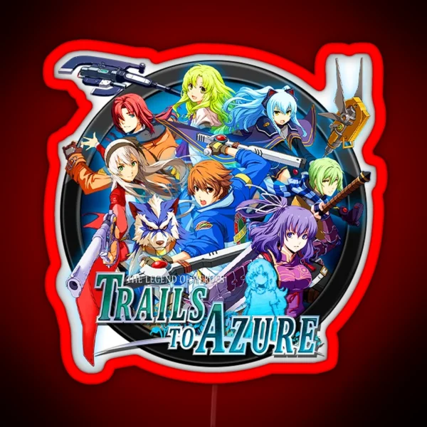 TRAILS OF COLD STEEL XX RGB Neon Sign