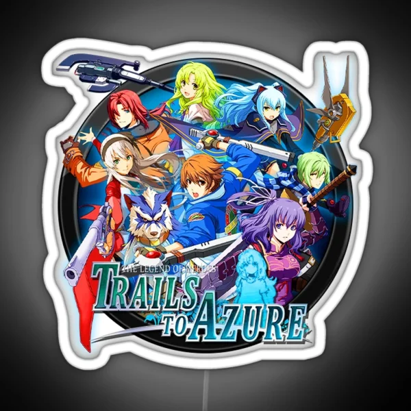 TRAILS OF COLD STEEL XX RGB Neon Sign