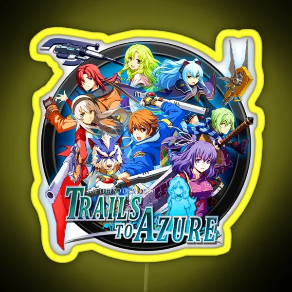 TRAILS OF COLD STEEL XX RGB Neon Sign