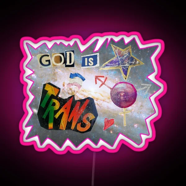 Trans Divinity 1 RGB Neon Sign