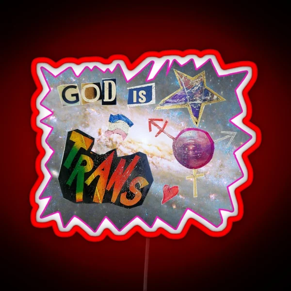 Trans Divinity 1 RGB Neon Sign