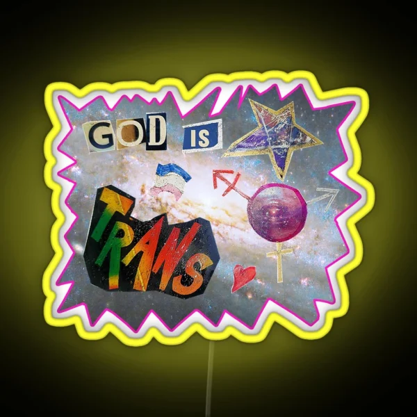 Trans Divinity 1 RGB Neon Sign