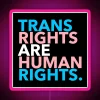 Rainbow Pride Activism Human Rights Supportive LGBTQ+ Neon Sign Display