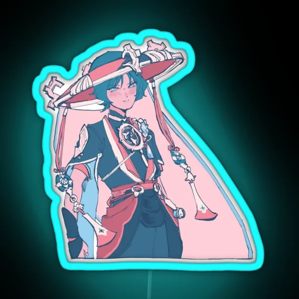 Trans Scara RGB Neon Sign