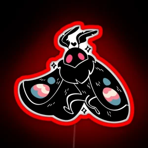 Transgender Pride Mothman RGB Neon Sign