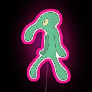 Transparent Bold And Brash RGB Neon Sign