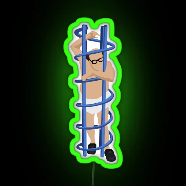 Trapped RGB Neon Sign