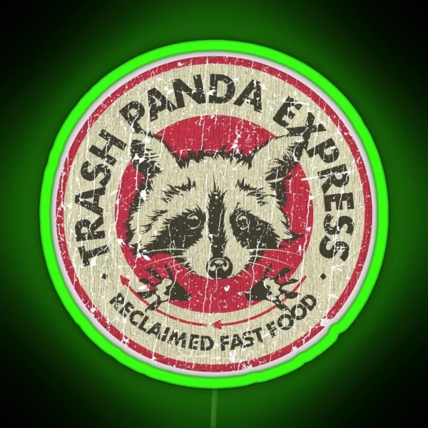 Trash Panda Express RGB Neon Sign