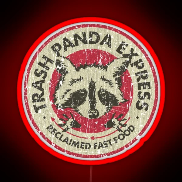 Trash Panda Express RGB Neon Sign