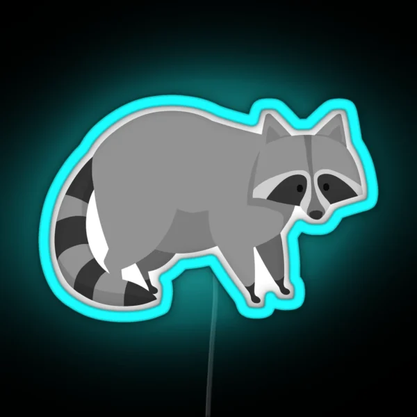 Trash Panda RGB Neon Sign