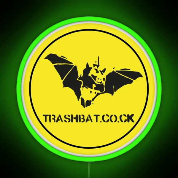 Trashbat Website RGB Neon Sign