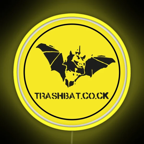 Trashbat Website RGB Neon Sign