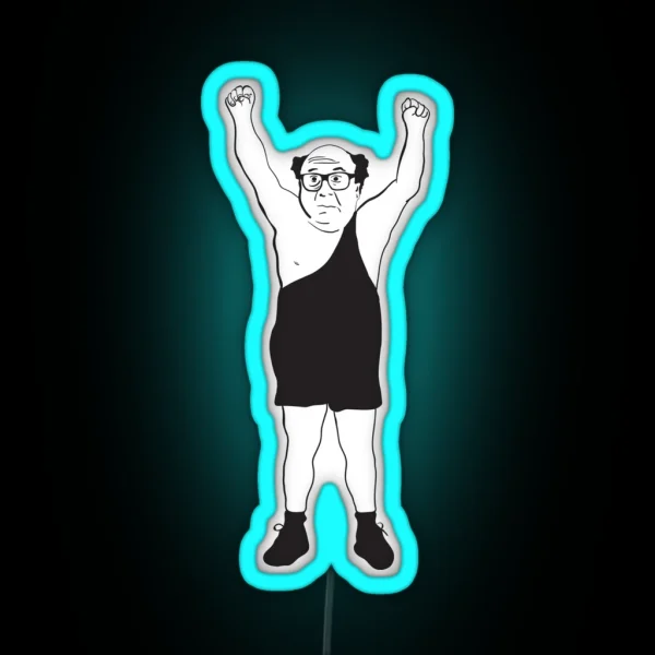 Trashman RGB Neon Sign