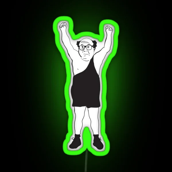 Trashman RGB Neon Sign