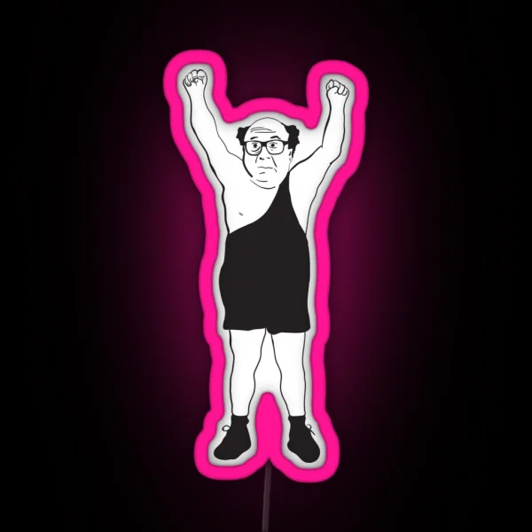 Trashman RGB Neon Sign